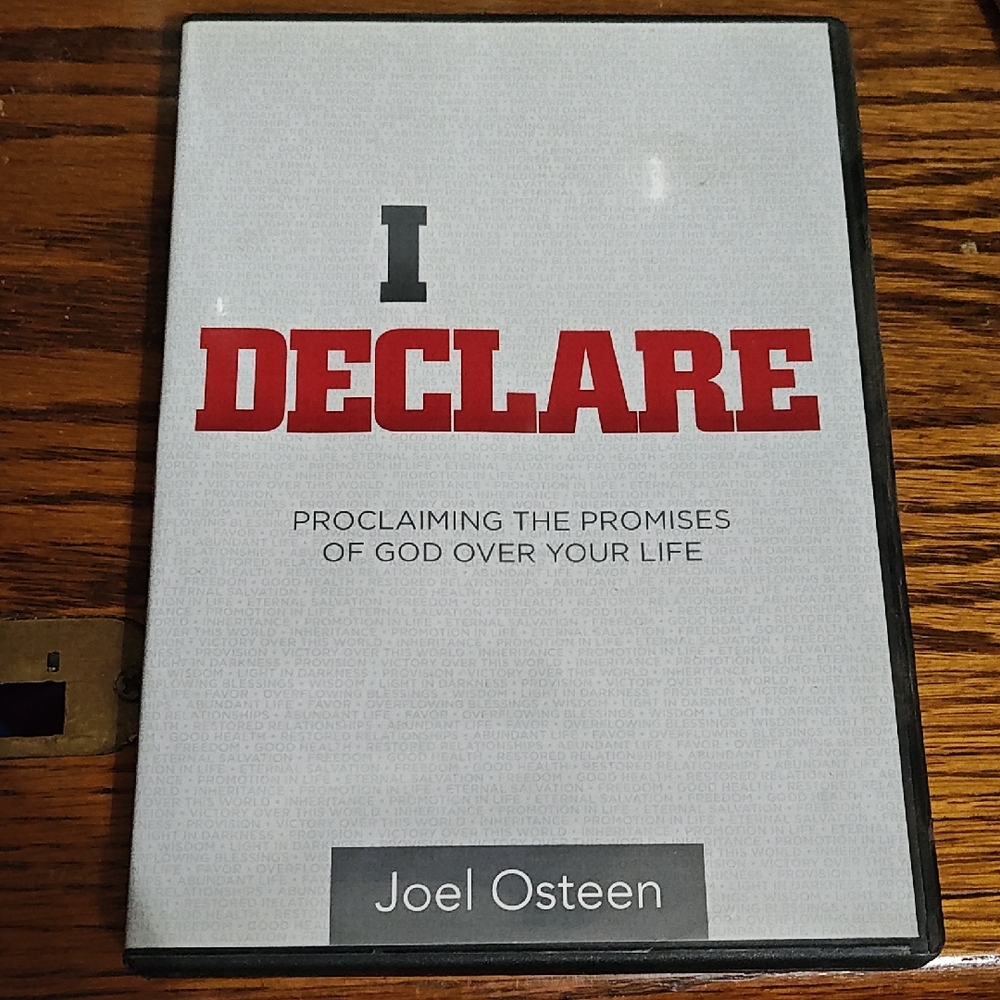 "I Declare" Joel Osteen CD'S